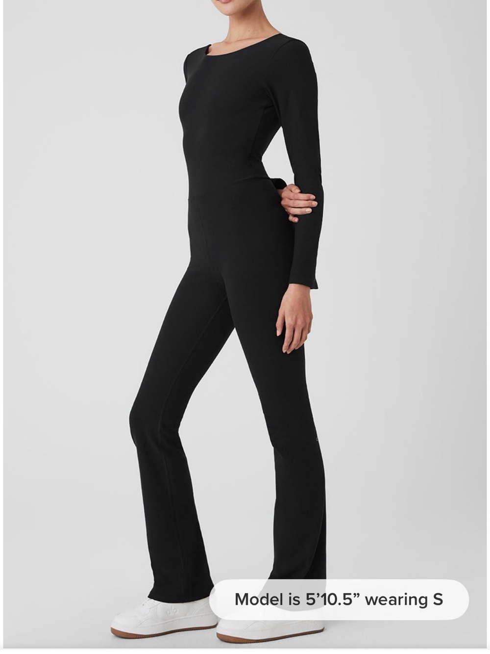 Like new Alo Melody black jumpsuit